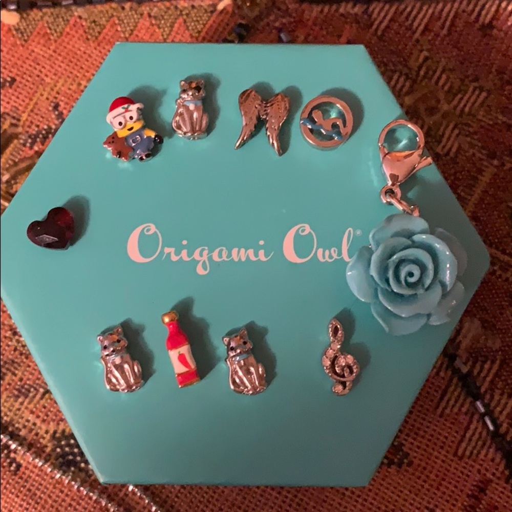 Origami owl charms